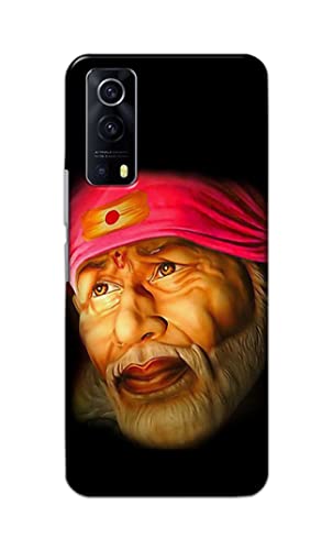 Image of PRINTFIDAA Sai Baba Lord Shiridi Great God Hinduism Religious Hard Back Cover for Vivo Y53S / IQOO Z3 Back Cover -(P6) KAT1002