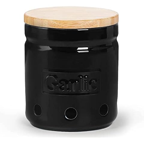 ONTUBE Garlic Keeper with Lid Cover
