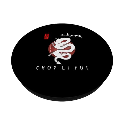 Choy Li Fut For Beginners / Choy Li Fut Classic Calligraphy PopSockets Swappable PopGrip, Black - Image 2