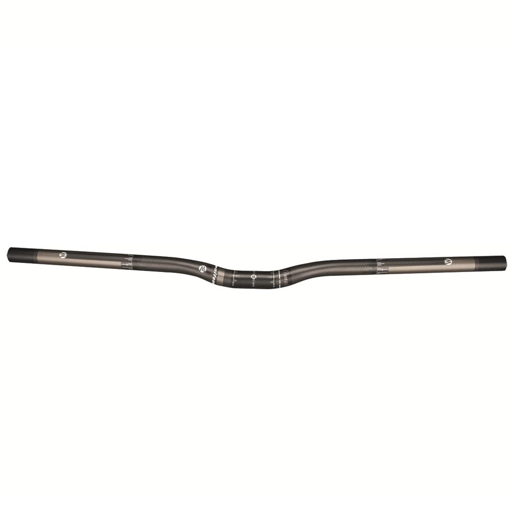 Guidon De Vélo Pliant 25.4mm Guidon en Carbone 380/400/420/440/460/480/500/520/540/560/580/600/620/640/660/680/700mm Riser Bars, for BMX/VTT/Scooters (Size : 640mm)