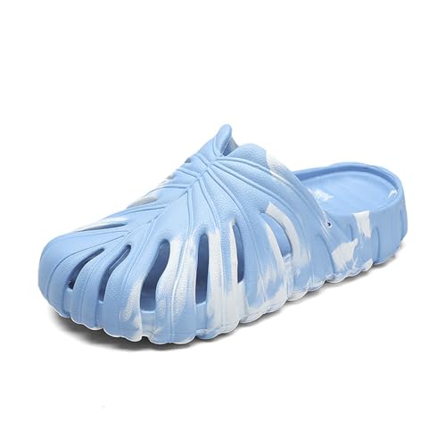 Pantuflas Monstera de suela gruesa para relajarse en casa con total frescura