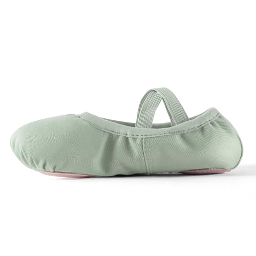 Phineein Toddler/Kid Canvas Ballet Shoes - Dance Slipper for Kids Yoga Shoes4