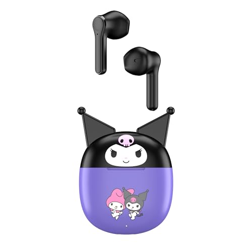 Hello Kitty Bluetooth Wireless Earbuds with Charging Case - Built-in Mic, Easy Pairing, Cute Design,...