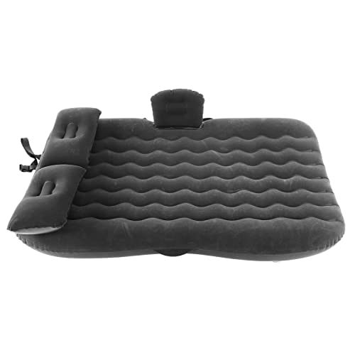 SUV Luftmadrass, Hängmatta Typ Uppblåsbar Bil Baksätes Madrass Bilsäng för Att Sova, Camping Car Air Bed Madrass med 2 Nackstöd och Uppblåsbar Pump, för Road Trip Camping
