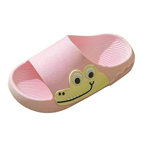 Unisex-Child Shower Slides, Slip On Water Shoes for Boys Girls Kids Summer Open Toe Comfy Ballet Shoes for Toddler Girls