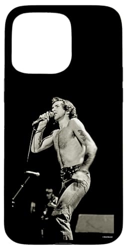 ACDC Live Singer Bon Scott Back In Black Dick Barnatt �X�}�z�P�[�X iPhone 15 Pro Max �p