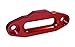 Ranger ATV Aluminum Hawse Fairlead for 2000-3500 LBs ATV Winch 4 7/8" (124MM) Mount by Ultranger Glossy (Red)