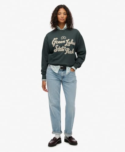 Sweat shirt Superdry Sweatshirt ample d'extérieur Lo fi US 8 - vue 4