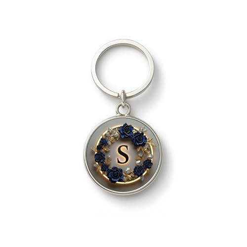 Image of magical gifts MG | Premium Alphabet & Initial Metal Keychain for Bags & Keys | Double-Sided | Personalized Initial Charm Keyring | Heavy-Duty Metal | Perfect for Gifting & Daily Use