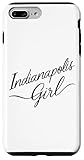 Diseño retro de Indianápolis para mujeres, hombres y jóvenes. Representa la mejor ciudad y estado de la república con esta camiseta de estilo retro.