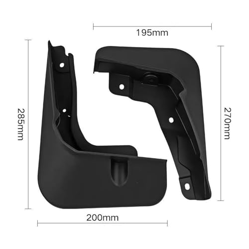 Salpicaderas para coche BZ4X 2022 con protección antisalpicaduras e impermeable 5
