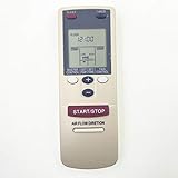 Funciona con 2 pilas AAA Mando a distancia de repuesto para A/C AR-AB8 para Fujitsu General Split y portátil Air Conditiner Compitable con AR-AB35 AR-BB9