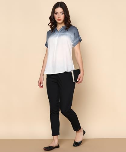 Image of Maaesa Hand Dyed Rayon Top for Women