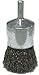Crimped Wire End Brush,Steel,1 in.