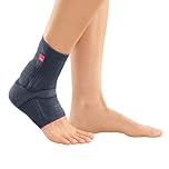 medi Achimed - Achillessehnenbandage unisex - silber - Größe V - Bandage zur Entlastung der Achillessehne - Beidseitig tragbar