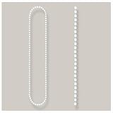 KLEMMFLEX Endloskette für Rollos - 4,5 x 6 mm - 50 cm Bedienlänge - ohne Verbinder - Ersatz Bedienkette für Rollo, Doppelrollo & Jalousien mit Kettenzug