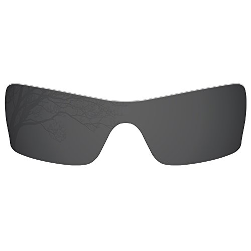 Dynamix Polarized Replacement Lenses For Oakley Batwolf Oo9101 | Easy To Install | Fit Perfectly | Solid Black #TOP3