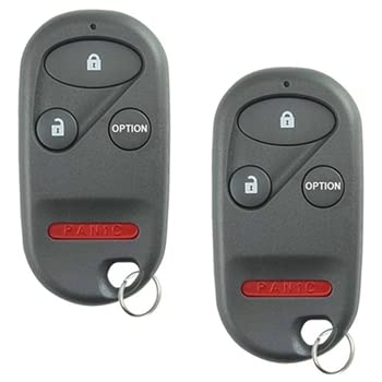 2 New Keyless Entry Remote Key Fob for 1997-1999 Acura CL & 1994-2001 Acura Integra (A269ZUA108)