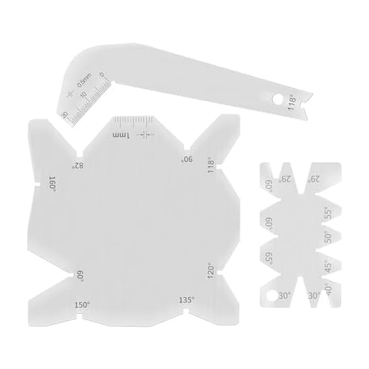 Precision Drill Bit Angle Gauge Tool Set