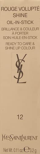 Yves Saint Laurent Rouge Volupte Shine Lipstick No.12 Corail Incandescent For Women, 0.15 Ounce #TOP1