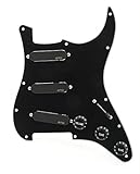EMG DG20 Pre-Wired Pickguard Black