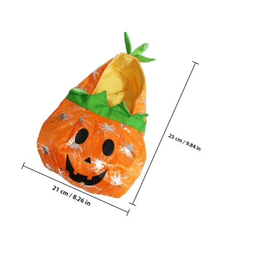 Disfraz de Calabaza Halloween para Perros y Gatos miniatura 2
