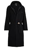BOSS Bademantel Iconic F. Terry Robe, Black, XL