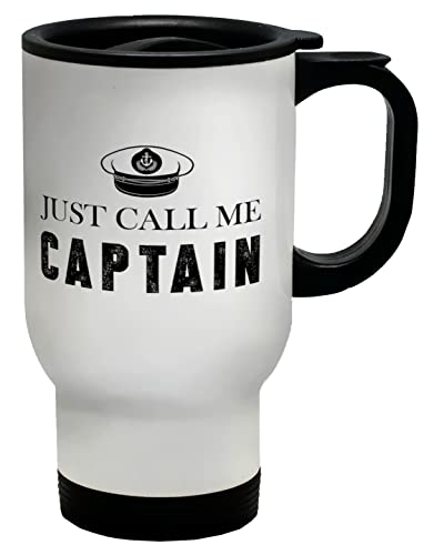 Shopagift Funny Captain Travel Mug Just Call me Captain Gift
