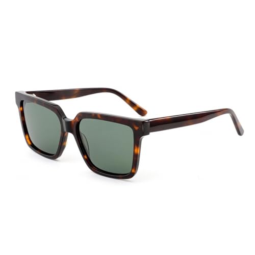 Lunettes de soleil polarisées carrées grande monture sports plein air et fête