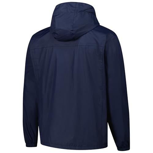 Image of Dunbrooke Men's NFL Tropic Waterproof Packable Full-Zip Hoodie Jacket
