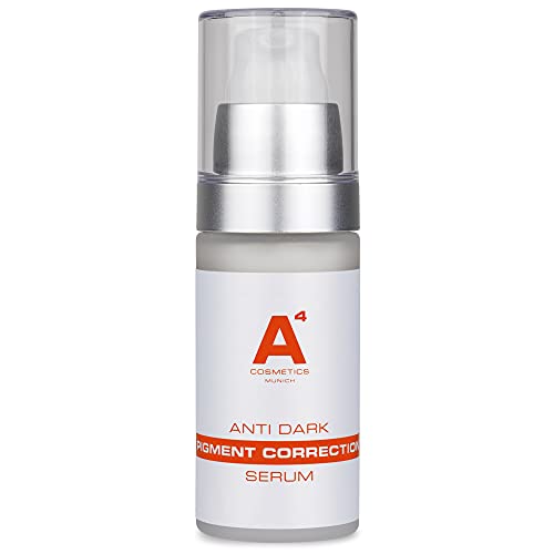 A4 Anti-Dark Pigment Correction Serum - Brightening Serum Against Light and Age-Related Hyperpigmentation - 30 ml | Clean Beauty Active Ingredient Cosmetics on a Natural Base