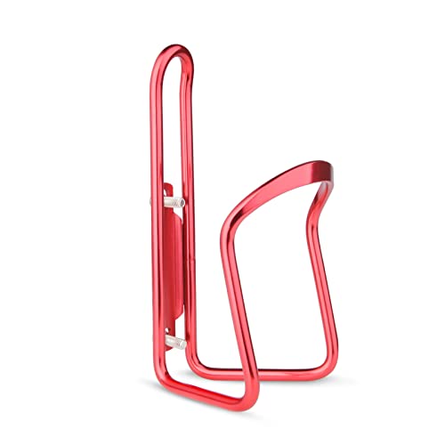 Image of FiveBox Bike Water Bottle Cage, 2Pack Cycling Bicycle Water Bottle Cage Holder Bracket for Mountain Bike MTB Road Bike, Bike Accessories, Made of Lightweight Aluminum Alloy (Red)