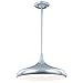 VAXCEL Bacio LED Taupe Motion Sensor Dome Pendant Light