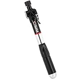Dimensiones: talla única ZEFAL Pumpe MAX Light EZ CO2 y Mini Bomba telescópica, Unisex, Negro/Plata, Talla única