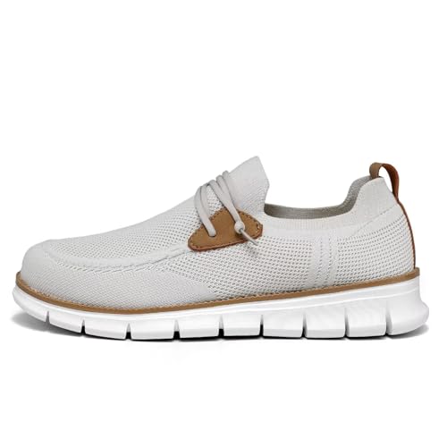 Image of Mens Casual Loafers Shoes Slip On Fashion Walking Dress Sneakers Business Oxfords Work Lightweight Soft Sole Zapatos