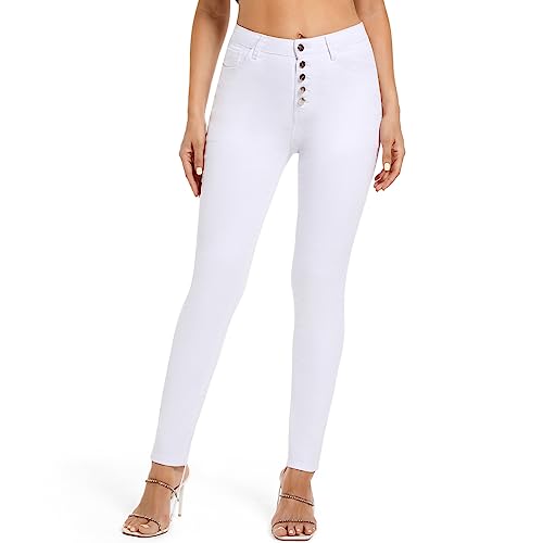 Pantalon extensible sans pli taille haute femme fini les tailles serrées