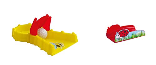 alldoro 60066 Garten Golf Set, Gartengolf mit 11 Teilen, Kindergolf mit 6 Hindernissen, 2 XXL Schläger und 3 Golfbällen… – Bild 6