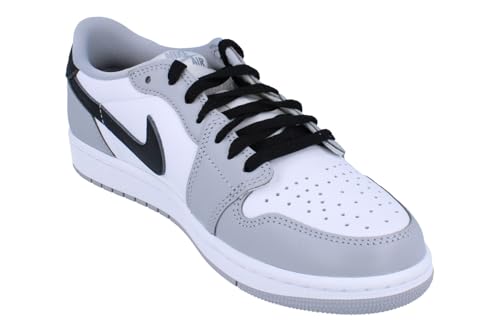 Air Jordan 1 Low OG Shoes (CZ0790-110, White/Wolf Grey/Black) Size 9.54