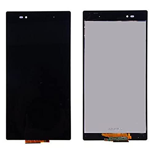 E-League(TM)Grade A+ Sony Xperia Z Ultra XL39h LCD,Black LCD Display Touch Digitizer Screen Assembly Replacement for Sony Xperia Z Ultra XL39h C6802 C6806 6.44 inch with Tool