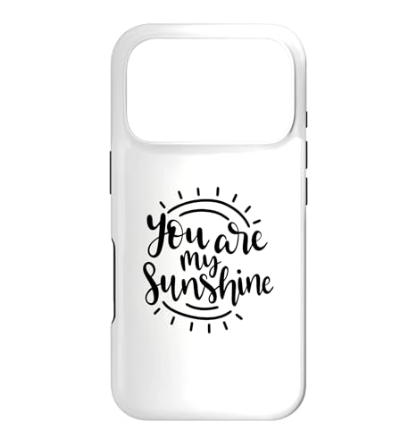 Installazione facile Custodia per iPhone 17 Pro You Are My Sunshine Happy Summer Citazione Sole