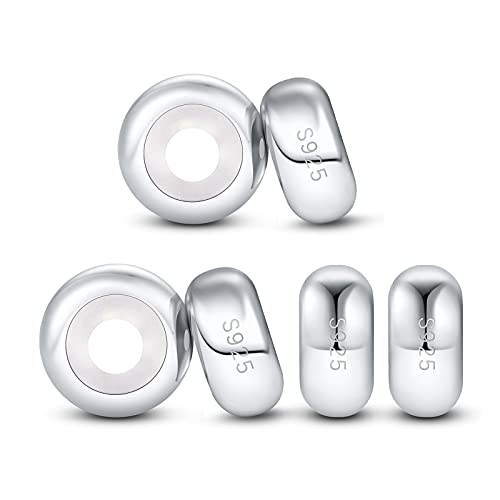 Charm Clés Et Serrures – Plaqué Or Et Argent Sterling 925 – Perle – Cadeau Femme