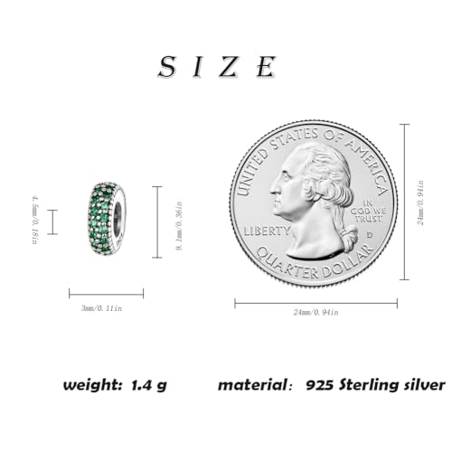 Image of ARTCHARM Clasp Love Safety Chain Charm - Authentic 925 Sterling Silver Heart Beads - Fit European Style Bracelet