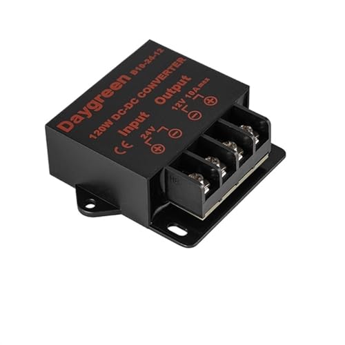 Régulateur de tension convertisseur DC DC 24V vers 12V 10A mini