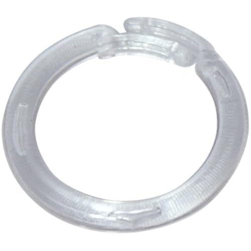 Home Sewing Depot - Clear Plastic Split Rings for Shades & Valances, Small, 25/pkg