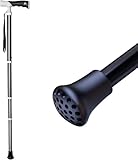Nordic - Bastones de senderismo telescópicos, ligeros, con mango en T, ajustables, de doble propósito, para mujeres y hombres