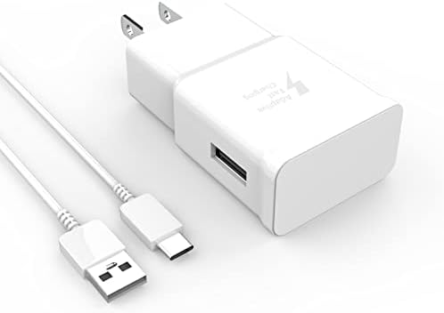 Wall Charging Power Cell Phone Adapter Type USB C Fast Charger Compatible with Galaxy Android Cable S9 8 Cord Block Super Note8 S21 20 10 Ultra Plus Note9 10e A21 31 Z Flip3 LG Box Port Tablet