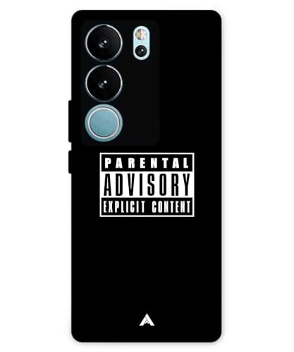Image of Premium Explicit Case for Vivo v29e Soft-Touch Metal TPU Back Cover, Shockproof, Designer, Aesthetic Mobile Phone Case (Glossy Finish)