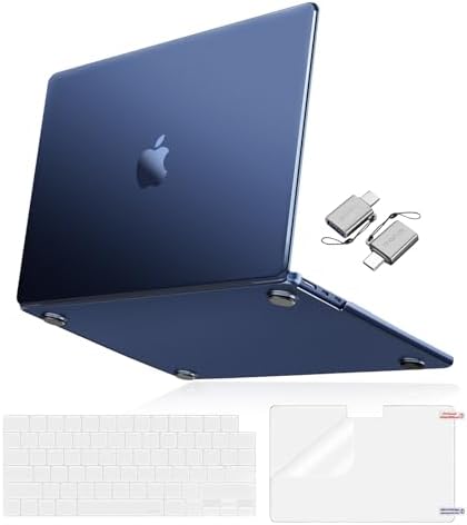MOSISO Kompatibel mit MacBook Air 13 Zoll Hülle M4 M3 M2 2026 2025 2024
