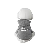 ペット服 機動戦士ガンダム00 俺がガンダムだ 犬服 パーカー ドッグウェア フード付き おしゃれ 可愛い 柔らかい 猫服 ルームウェア 散歩 お出かけ 脱毛保護 秋冬用 防寒 ペットウェア L