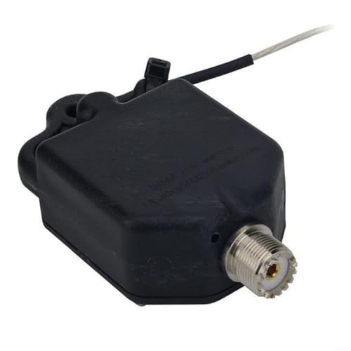 Antena de onda corta para camping y activaciones POTA con cable negro portátil de 8 bandas 6